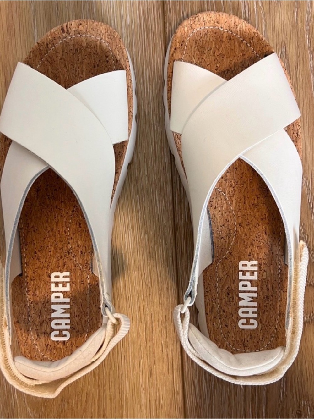 Camper Oruga Sandals White size 9